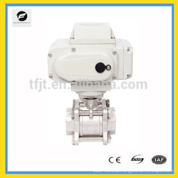 AC2200V 2-way 4-20mA ou 0-10V Aço inoxidável 2 &quot;motor proporcional Válvula de esfera